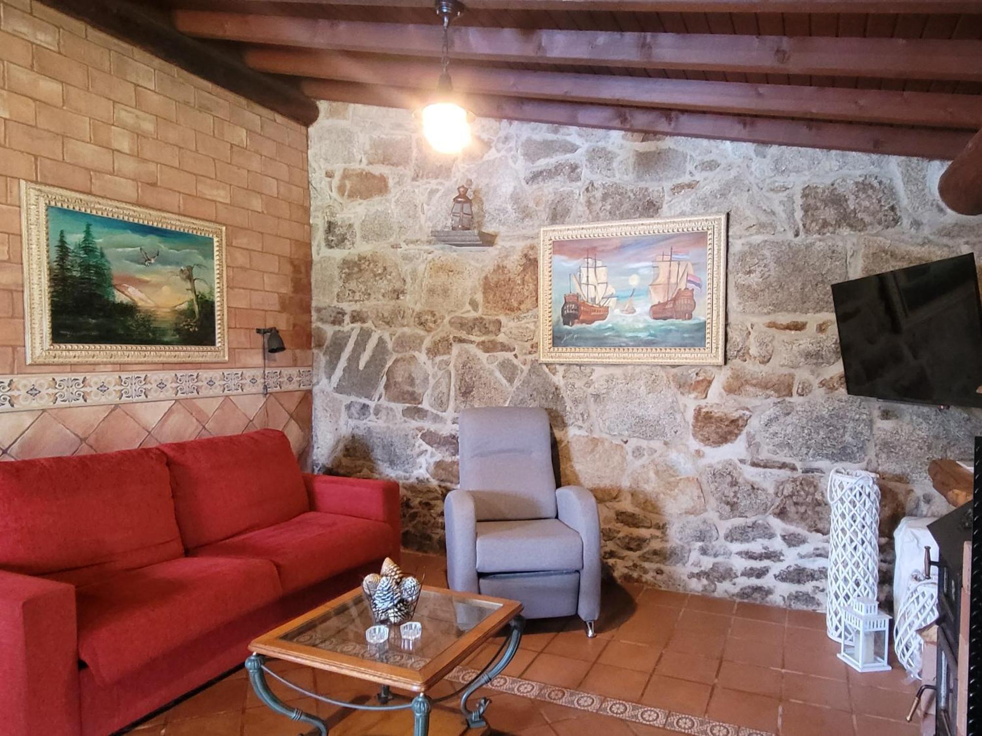 Casa Rustica Piscina, Apartadino Pobra Do Caraminal Extérieur photo