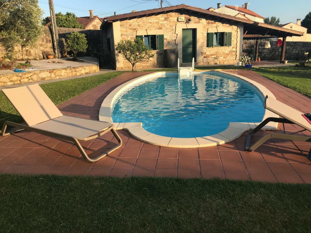 Casa Rustica Piscina, Apartadino Pobra Do Caraminal Extérieur photo