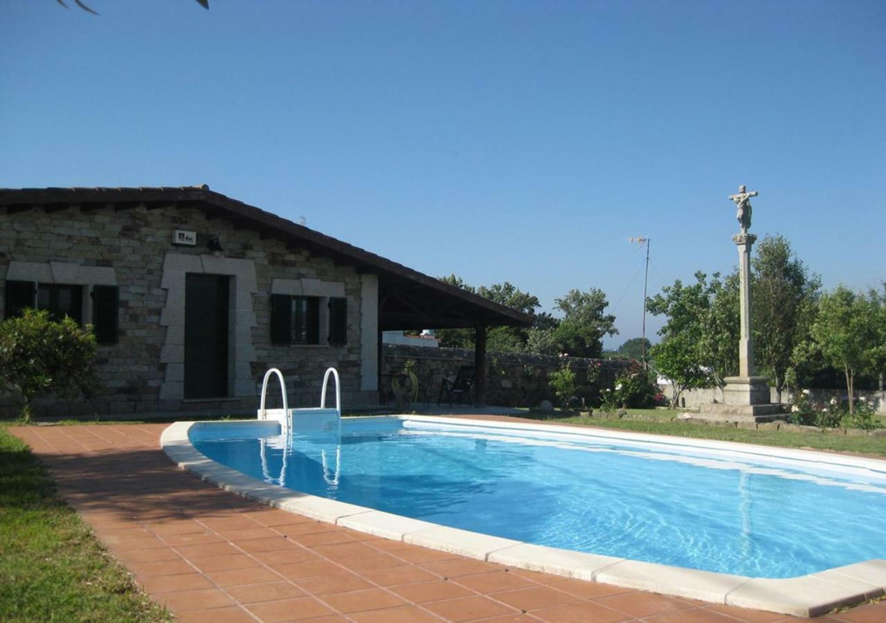 Casa Rustica Piscina, Apartadino Pobra Do Caraminal Extérieur photo