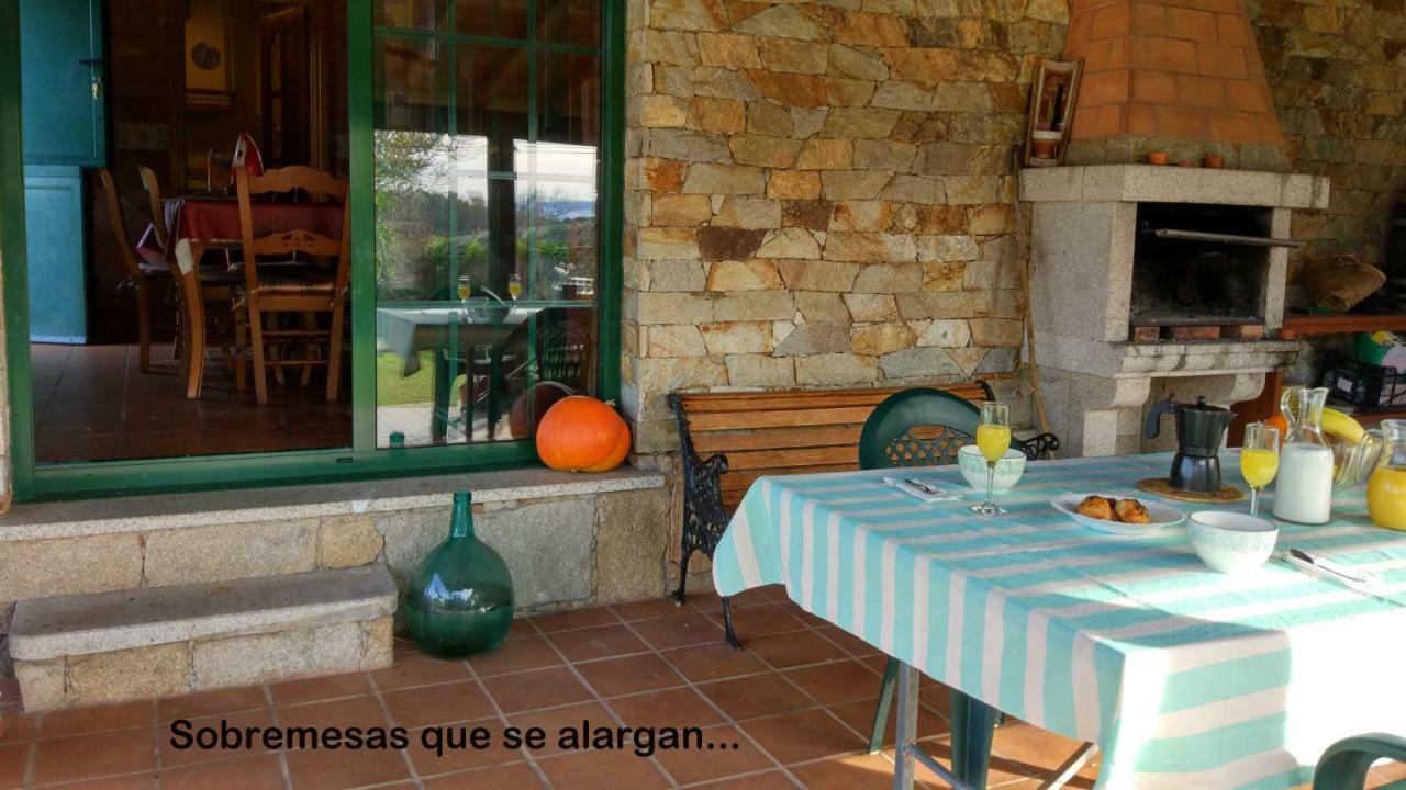 Casa Rustica Piscina, Apartadino Pobra Do Caraminal Extérieur photo